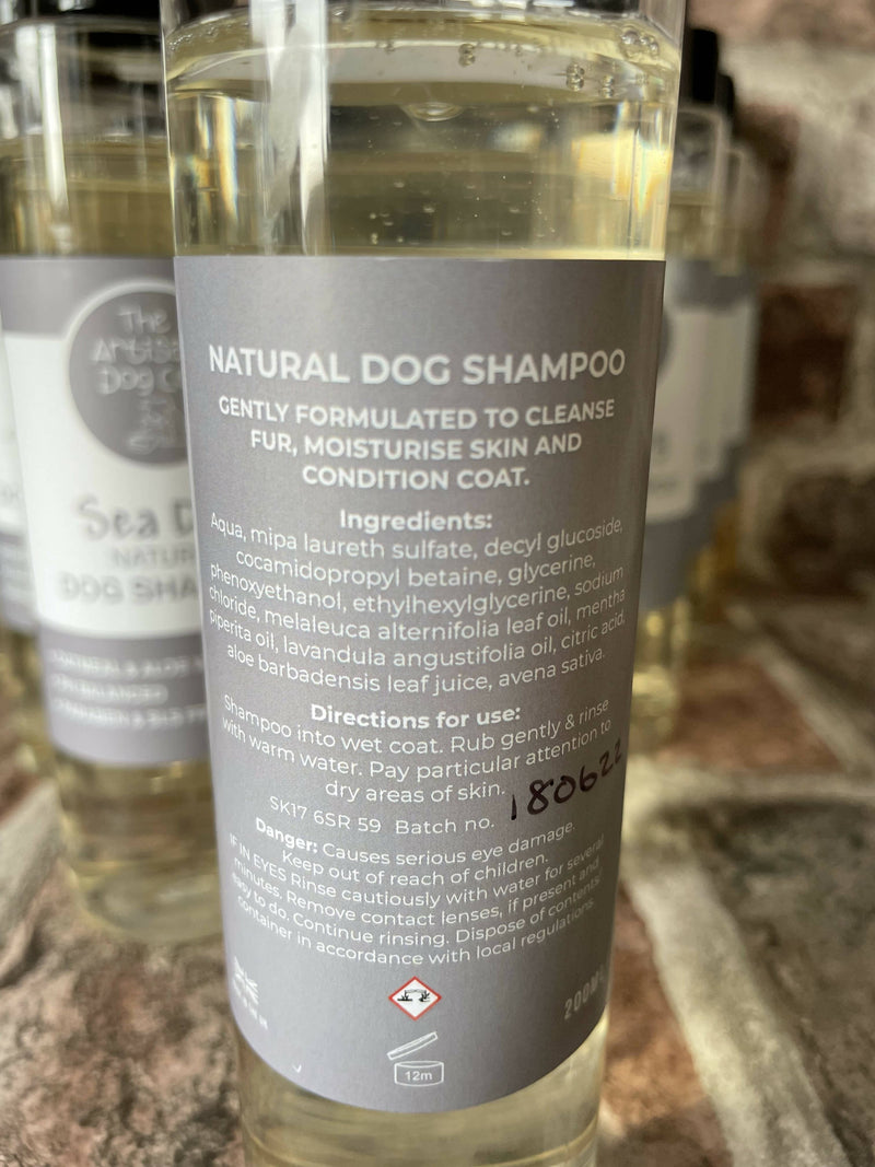 Salty Sea Dog Oatmeal and Aloe Vera Dog Shampoo