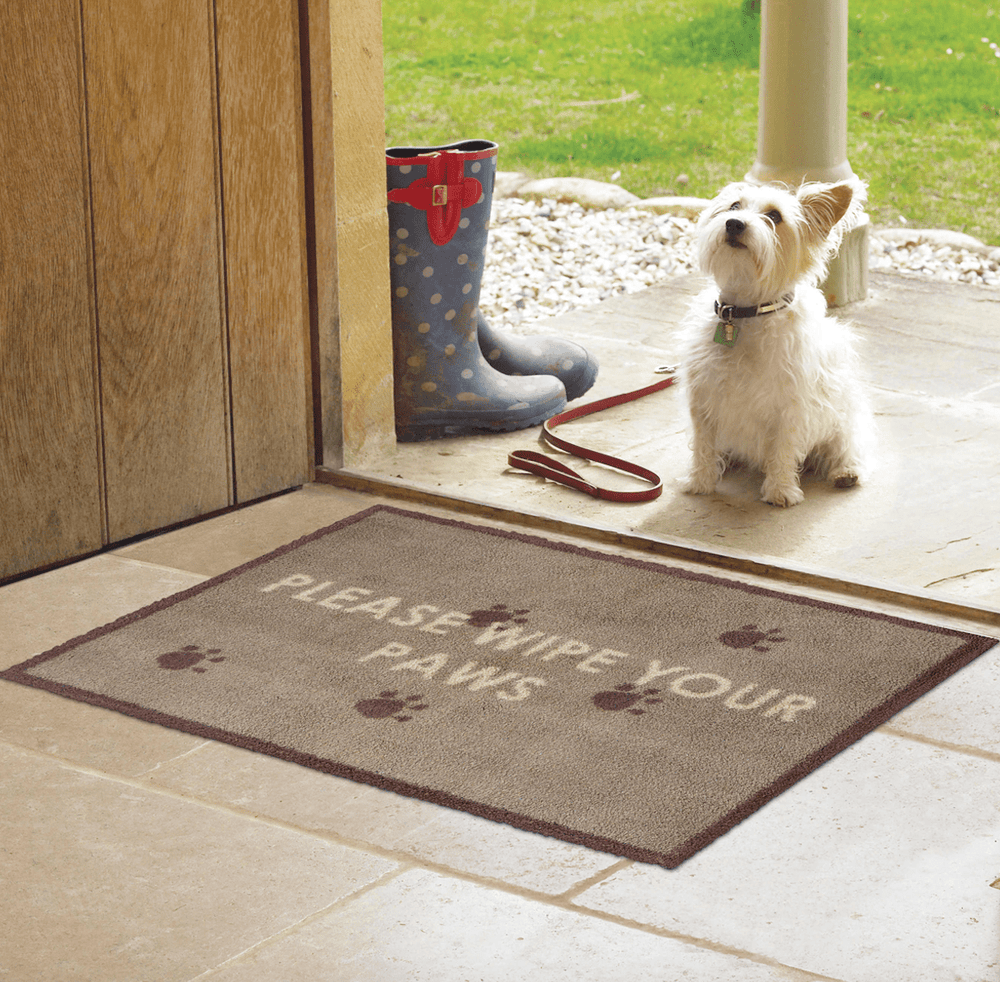 Dog themed doormat best sale